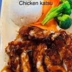 Best Chicken Katsu Bowl with steamed carrots and broccoli in Fresno, CA