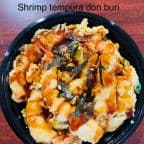 Best Shrimp Tempura with scrambled eggs, teriyaki sauce in Fresno, CA